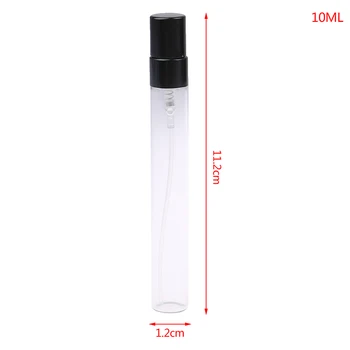 3/10ml Tühi Selge Klaas Spray Pudel Atomiser Korduvtäidetavaid Parfüümi Mahuti