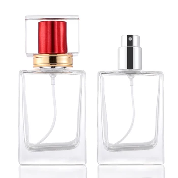 30ML Kaasaskantav Selge Travel Korduvtäidetavaid Pihusti Spray Parfüüm Klaas Tühi Kosmeetika Konteiner Parfüüm Pudel