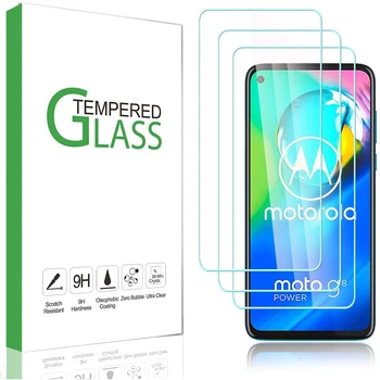 3tk Karastatud Klaas Motorola Moto G8 Võimsus G9 E6 Mängida E7 Plus E 2020 HD Clear Screen Protector G Kiire G Pliiatsiga Üks Makro