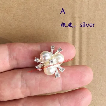 3tk/palju 25mm ring pearl lille motiivi nupp flatback 22mm silver gold crystal rhinestone nuppu mood rõivas tarvik