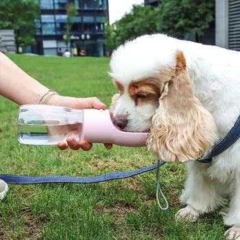 400ML Koer veepudeli Kantavad Lemmiklooma Joogi Pudelid Väike Keskmine Suur Koerad Väljas Reisi Kutsikas Kass Vesi Investor Dispenser