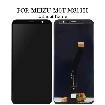 5.7 tollise LCD-Meizu M6T M811H LCD Ekraan Puutetundlik Paneel Digitizer Assamblee Varuosade Koos / ilma raamita