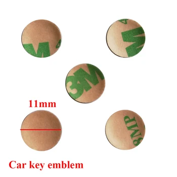5TK 11mm Remote Key Embleem Logo Asendamine BMW 3-Seeria, 5 Seeria 7 Seeria X3 X4 X5 X6 auto võti logo