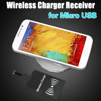 5W Micro-USB-Juhtmeta Laadija ja Ühendage Vastuvõtja Android Telefonid Vastuvõtja QI Kiire Traadita Laadimise Saanud Moodul Samsung Meizu