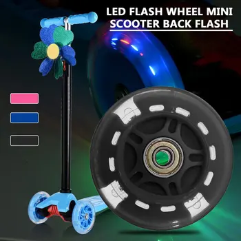 80mm 120mm Roller Velje LED-Välklamp süttib Roller Velje Mini Mikro Roller Laagrid 5 Värvid