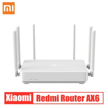 Algne Xiaomi Redmi Ruuteri AX6 WiFi 6 6-Core 512M Mälu Silmadega Koju asjade interneti 6-Signaali Võimendi 2.4 G 5G, WiFi, Dual-Band OFDMA