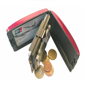 Anti-Skaneerimise RFID-1 TK Alumiinium Metallist Krediitkaardi Omanik Slim Blokeerimine Rahakott Juhul, Äri-Kaardi Kaitse Valdaja Puhul