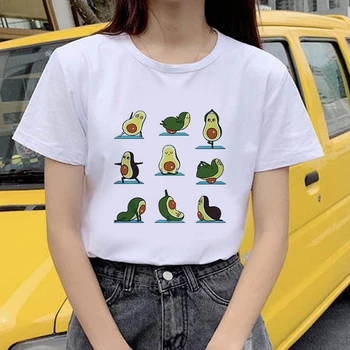 Armas Avokaado hot müüa naiste suvine t-särk Naljakas Prindi lühikese varrukaga t-särk Kawaii Cartoon Graafika Tshirts Tüdrukud Tops Tees