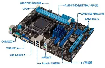 ASUS M5A78L-M LX3 PLUS originaal emaplaat Socket AM3+ DDR3 USB2.0 SATAII 16GB Desktop KASUTATUD Emaplaadi