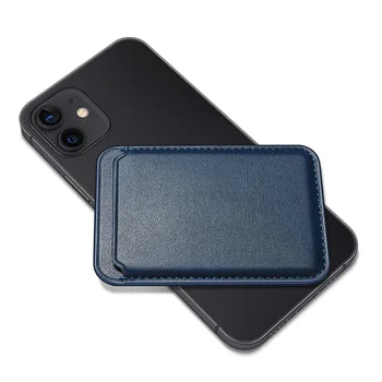 BISON DENIM Nahast Rahakott Kaardi Telefoni Case For IPhone 12 ,12 ProMax. 12 Pro, 12mini Magsafe Magnet Moe-Kaardi Hoidik QB005