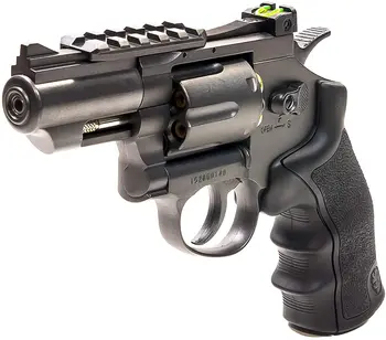 Black Ops Exterminator 2.5 Tolline Revolver Full Metal CO2 BB/Pellet Relv Tulistada .177 BBs või Graanulid Metallist dekoratiivse seina juhatus