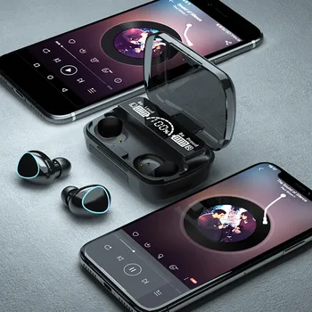 Bluetooth-Earbuds Traadita Kõrvaklapid TWS Kõrva Kõrvaklapid Sport Earbuds Meeste Naiste Müra Tühistamises Veekindel