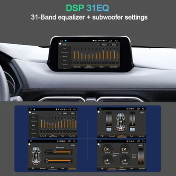 COHO Dual Süsteemi 1920*720 Jaoks Mazda Cx-5 Cx-8 2017-2021 Auto Navigatsiooni Gps Audio Dvd Raadio Android 10 6+128G