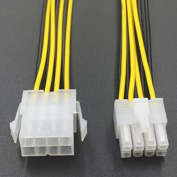 CPU Power Extension Cord 8pin Toide Liini Pikendada energia Muundamise Adapter Kaabel 8-pin Emaplaadi Toide Line