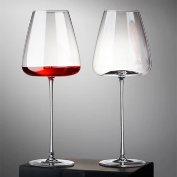 Crystal Veini Klaasi Põhja-Euroopas Paari Ülepaisutatud Viinamarja Pokaalilaadse Pulmapidu Sünnipäeva Kingitus Kasti Plii-Vaba Paar Tassi
