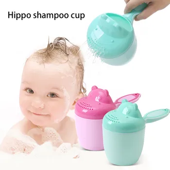 Cute Cartoon Beebi Vann Mütsid Toddle Šampoon Cup Lastele Supelda Bailer Baby Shower Lusikad Lapse Pesemist Juuksed Cup Lastele, Vann Tööriist