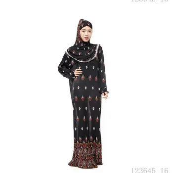 De moda musulmana kauhtana naised islami hõimu garb rüü iltamat dubai türgi moslemi kleit saudi riideid longues tagasihoidlik riietus
