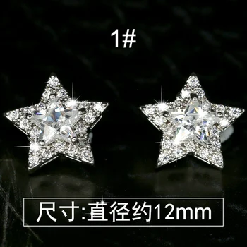 Diamond Rhinestone Kristall Ehted Tsirkoon Metall Kuld Särk Nupud Näputöö Riided Mini Väike Botone Riided Käsitöö