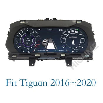 Digitaalne Armatuurlaud, Paneel, Virtuaalne Instrument Cluster Kabiini LCD Spidomeeter Volkswagen VW Tiguan 2016 2017 2018 2019 2020