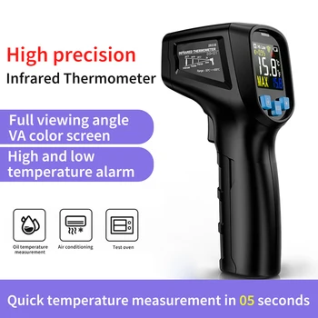 Digital Non-Contact Infrapuna Termomeeter Laser Pyrometer Katla Kodu Ahju kondiitritööstus Temperatuuri Mõõtja
