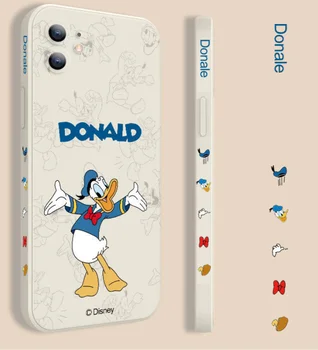 Disney Donald Duck IPhone Xsmax Telefon Case for IPhone Xs/x/xr / /11/12/ 12mini/11pro/11pm/12pro/7/8/8plus/6/6sp Armas Telefoni Kate