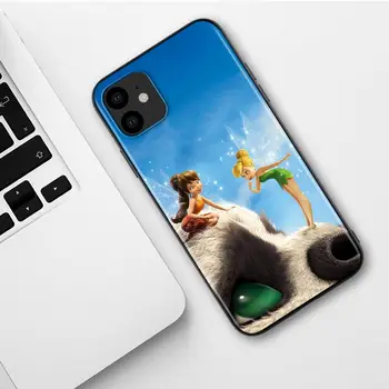Disney Käpard Bell Apple iPhone 12 11 Pro Max mini XS Max XR-X 8 7 6 6S Pluss 5S SE 2020 Must Pehme Telefoni Puhul