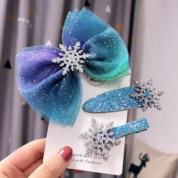Disney tüdruk, juuksed clip nukk Juuste aksessuaarid lastele juuksed pin Külmutatud Elsa nukk tarvikud kingitus
