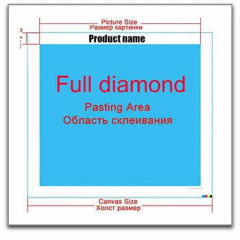 DIY Diamond Tikandid Fantaasia Imedemaa Ruudu Muster Rhinestone Komplekti Diamond Maali ristpistes Wall Decor Näputöö