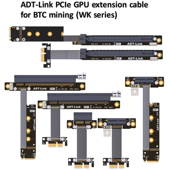 DragonWhite PCIE 3.0 X1 uue video kaardi pikendus juhe PCIE x1, et x16 PCIE 3.0 full speed stabiilne mitte-usb-kaabel-8G/bps (Max.)