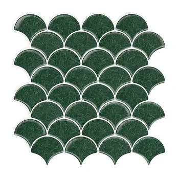 Easytiles 1.2 mm Ebaregulaarne Veekindel Seina Kleebis,3d-Efekt Pritsmekindel isekleepuvad Tapeet, Köögi Kaunistamiseks Plaat
