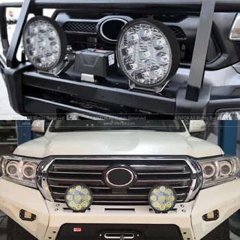 FSO Mootorratta 12 Volt 12V LED-töövalgustus 3030 Kiip 6500K 60W W Flash Valgus Auto Esitulede 24V 4x4 Veoauto Lamp