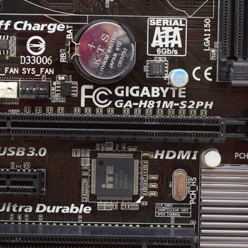 GA-H81M-S2PH Jaoks Gigabyte LGA 1150 H81 DDR3 Originaal Lauaarvuti Emaplaadi i7, i5 i3 CPU USB3.0 SATA3.0 HDMI Kasutatud ARVUTI Emaplaadi