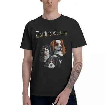 Goth Surm On Kindel armas koer Meeste T-Särgid Vintage Tees Lühikesed Varrukad O Kaelus T-Särgid Puhtast Puuvillast pluss suurus 4XL 5XL Riided