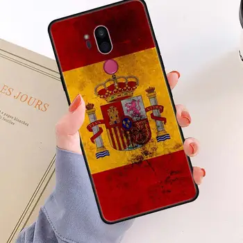 Hispaania Lipu puhul LG K50s K51s K40 K40s K41s K61 G6 Q51 Q60 Q61 Q70 G7 G8 ThinQ Must Silikoonist Telefoni Kate