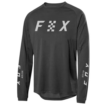 HTTP FOX mootorratta mägi meeskond allamäge jersey Offroad DH MX jalgratta veduri-särk, mis on rist riigi mägi Kiire DryTshirt