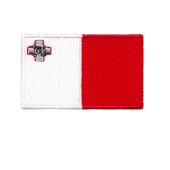 Hulgi Tikandid Malta lipu embleemi plaaster hea kvaliteediga odav tere kohandamine ja 200 logo 3D