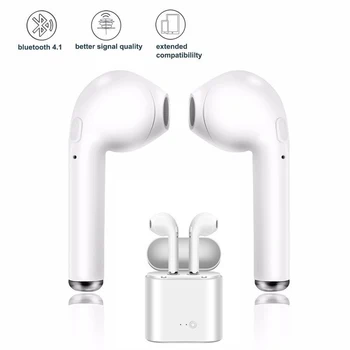 I7s TWS 5.0 Bluetooth Stereo Kõrvaklapid täiesti uued Juhtmevabad Bluetooth Kõrvaklapid, In-ear Kõrvaklapid Juhtmeta kõrvaklapid kõikidele nutitelefoni