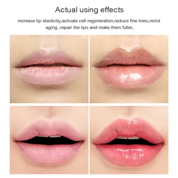 Instant Volüümi Clear Lip Plumper Meik Niisutav huuleläige Fade Jooned Huule Anti-aging Lip Care Seerumi Õli Kosmeetika TSLM1