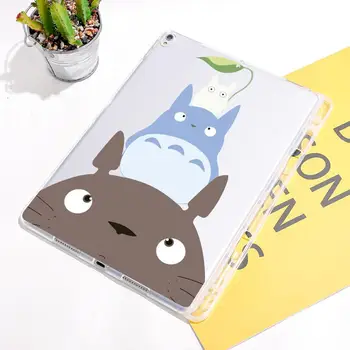 Jaapani Anime Totoro Armas Case For iPad Pro 11 12.9 Juhul 2020 Mini 1 2 3 4 5 Katta Selge Silikoon TPÜ iPad Õhu-4 Air 2 7. ja 8.
