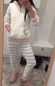 Jaapani GP talve kampsun Naiste Pidžaama Pidžaamad Set Sleepwear Pijama Pidžaama Sobiks Naine Magada Kahe-osaline Komplekt, siserõivad