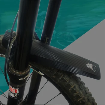 Jalgratta Fender PP5 3D Carbon Fiber Esi - /Tagumine Ratas Mudguard Värvikas MTB Road Bike Rehvi Vendrid Bike Tarvikud