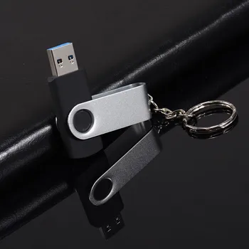 JASTER Pöörlev USB Flash Drive metallist kkel usb pulk mälu 64gb pen drive 4GB 8GB 16GB, 32GB USB 2.0 pendrive U disk kingitus