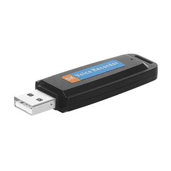 Kaasaskantav U Disk Audio Diktofon TF Kaart USB Dictaphone Flash Drive Dictaphone pikamaa-Heli Salvestus MP3 Mängija