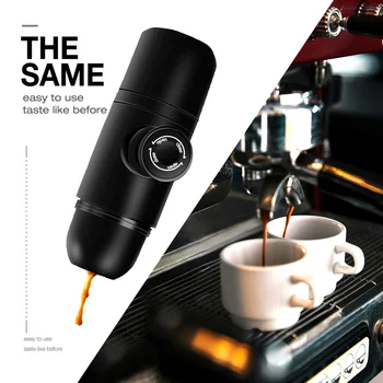 Kohvimasin Mini Kaasaskantav Rõhk Espresso Käsitsi Pihuarvutite Espresso Kohvimasin Autoga Reisimine, Telkimine, Matkamine Kodu Offic L1