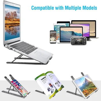 Laptop Stand Kokkupandav Omanik Reguleeritav Ärkaja Bracket Sülearvuti Baasi Arvuti Tarvikud Sülearvuti& Tablet