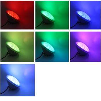 LED Bassein RGB Veealuse Valguse 18W 36W 54W AC12V PAR56 Piscina Mitmevärviline koos RF Remote Sünkroonne IP 68 Veekindel