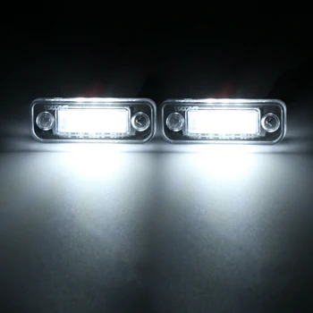 LED-numbrimärk Valgus Lambi Viga Tasuta Mercedes Benz W203 5D W211 W219 R171