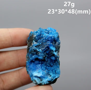 Looduslik sinine Gibbsite mineraal-näidis kivide ja kristallide tervendav kristallid kvarts kivid tasuta shipping