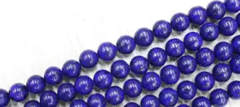 Looduslike Pärlitega lapis lazuli Ümmargused Helmed, 4 6 8 10 12 mm Ringi Lahti Distants Helmed Ehete Tegemine Loomulik Agat h5ssd