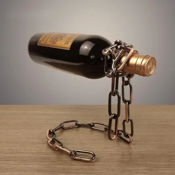 Loominguline Individuaalsus Kodus Veini Kabinet Retro Magic Kett Vein Pudelis Seista Baari-ja-veini-ladustamine